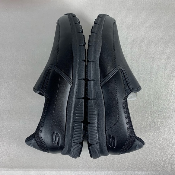 Skechers Women’s Work Relaxed Fit Nampa Annod SR Sneaker in Black Size 9.5 - Picture 11 of 12